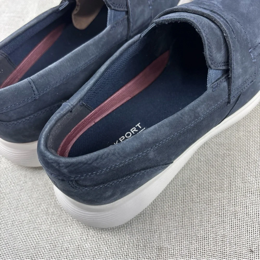 Rockport Men's Blue Truflex Dressports Penny Loafers Size 7M